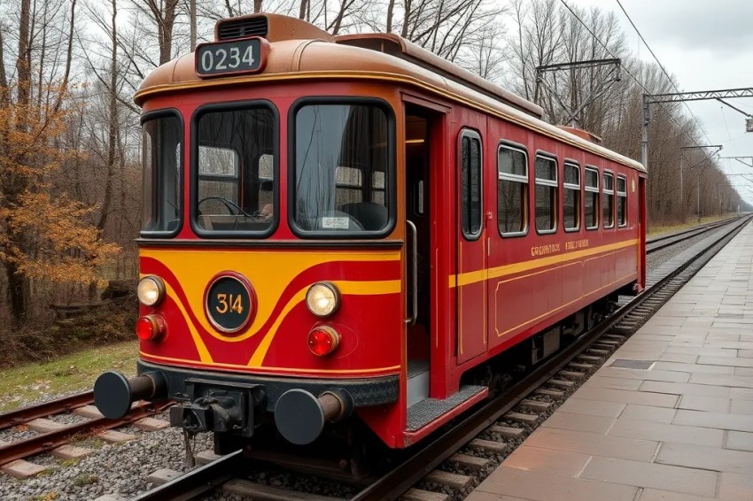 Новое ретро-средство передвижения на Горьковской железнодорожной линии было названо