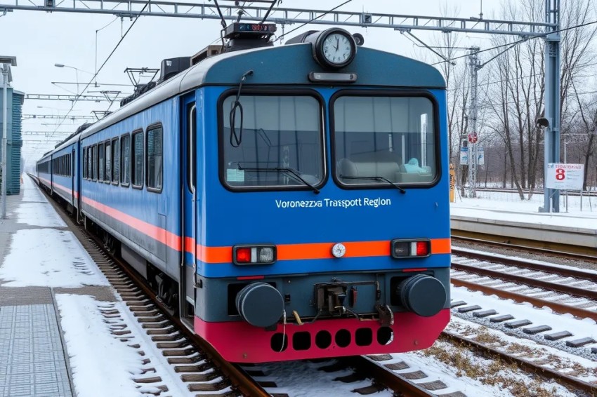 О расписании движения железнодорожного транспорта в регионе Воронеж