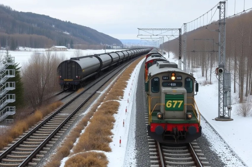 О трафике пассажирских железнодорожных составов в Амурском регионе