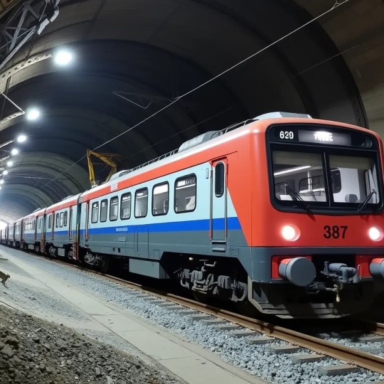 ОАО «РЖД» осуществило транспортировку из Беларуси элементов для строительства тоннелей предстоящего метрополитена в Красноярске.