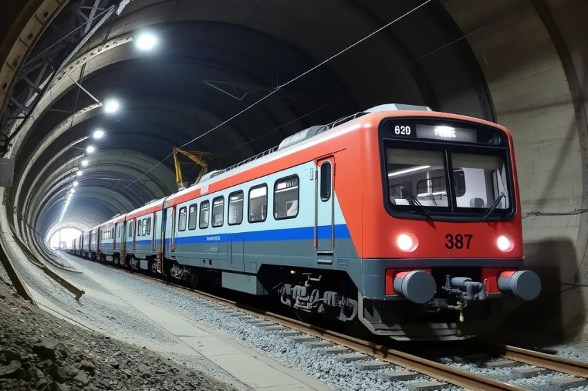 ОАО «РЖД» осуществило транспортировку из Беларуси элементов для строительства тоннелей предстоящего метрополитена в Красноярске.
