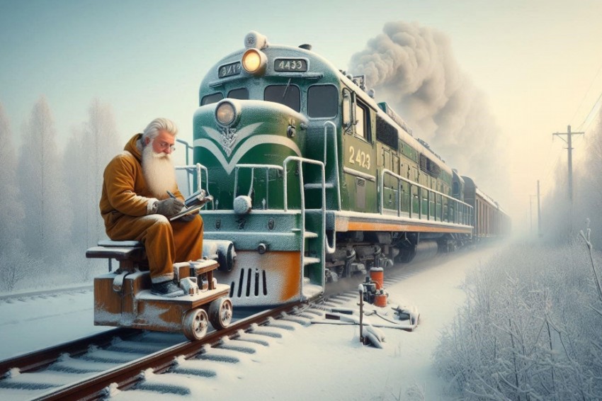 Обычный весенний общественный рабочий день состоялся на Свердловском железнодорожном участке.