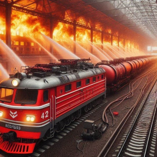 Огнеборцы на колесах Московской железнодорожной сети подготовлены к функционированию в летний сезон 2025 года.