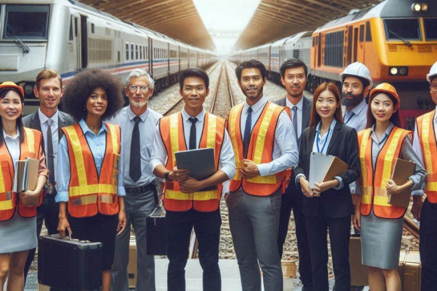 Олег Белозеров вручил сотрудникам РЖД награды государственного и корпоративного уровня.