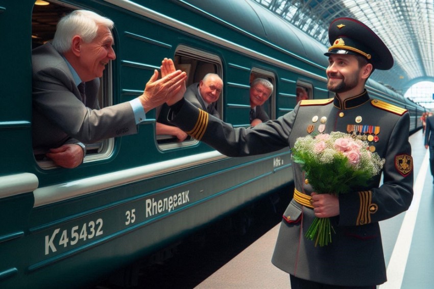 Пассажира номер тысяча на электричке Киров – Чепецкая поздравили перед тем, как он отправился в путь.