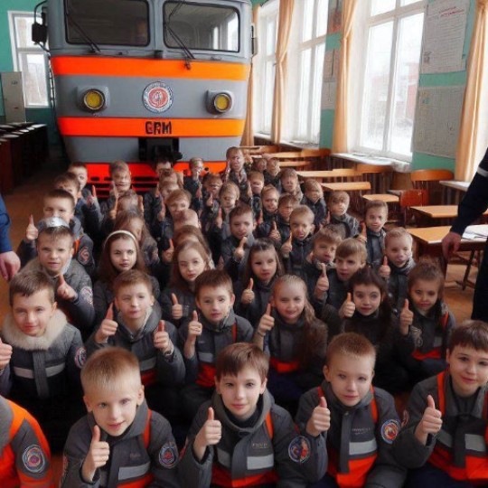 Персонал Восточно-Сибирской железной дороги организовал учебные занятия по безопасности для учащихся Бурятии.