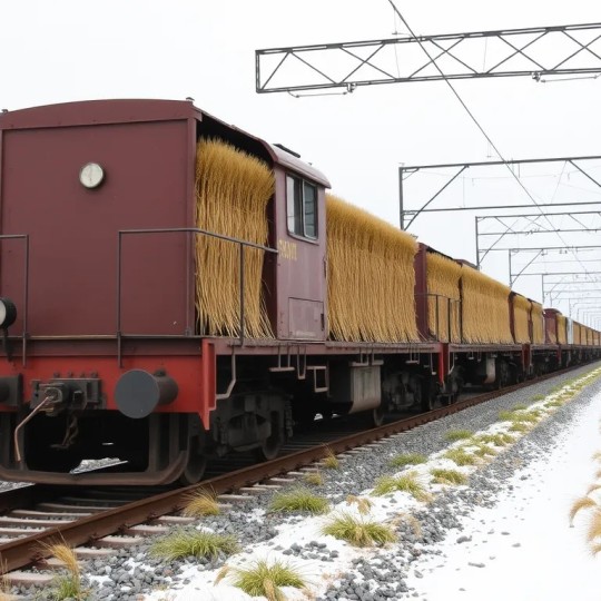 Первая партия нового урожая пшеницы из Чувашии была отправлена по Горьковской железной дороге.