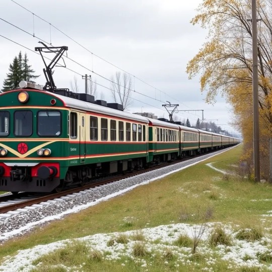 Первая дама-машинистка на Горьковской железнодорожной линии отправилась в путь