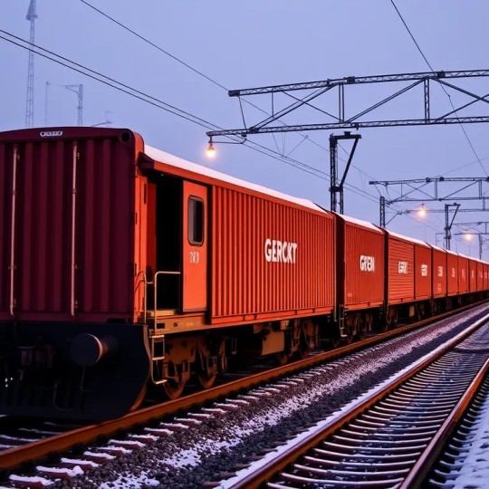 Первый контейнерный поезд, состоящий из ста вагонов, отправился из Казани по Горьковской железной дороге.