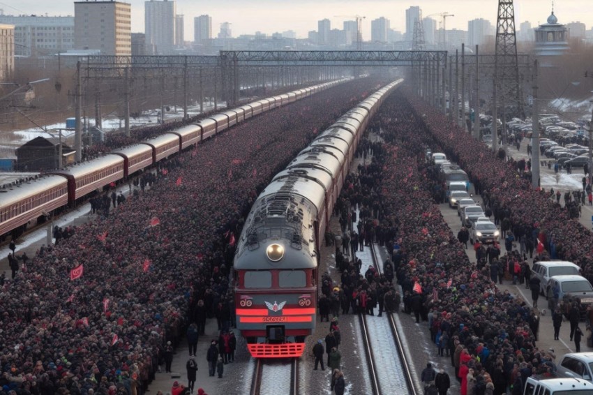 Почти 270 тыс. людей приветствовали 