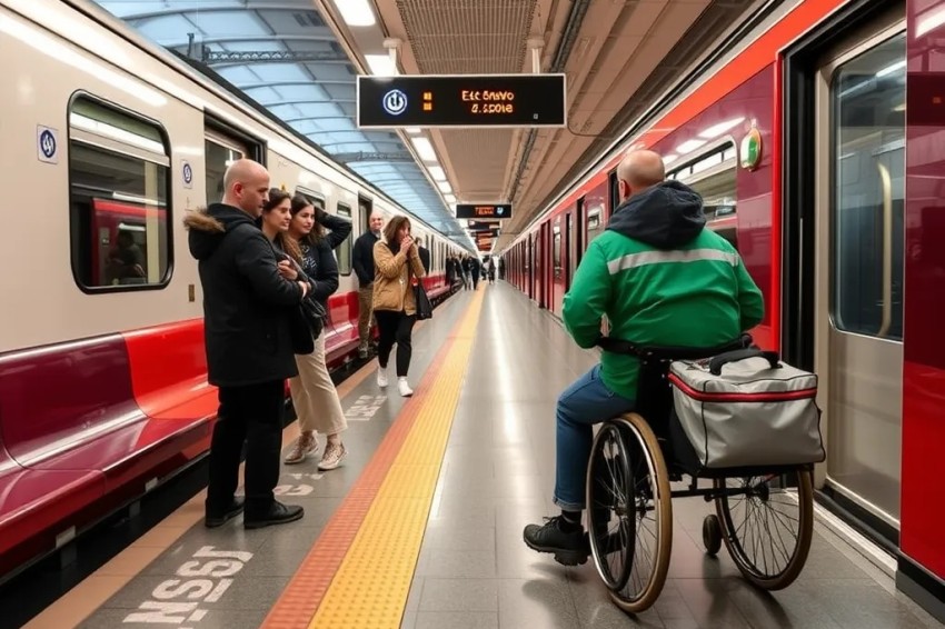 Почти 58 тыс. пассажиров с ограниченными возможностями воспользовались услугой сопровождения на станциях Московской железнодорожной сети в период с января по июль 2025 года.