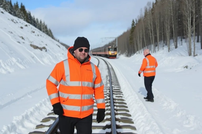 Подготовка к зиме лавиноопасных зон на Красноярской железнодорожной линии подходит к завершению.