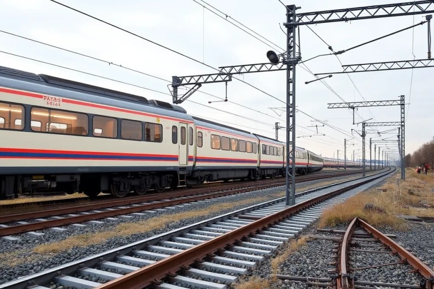 Подготовка к второму этапу обновления железнодорожной инфраструктуры на участке Коротчаево – Новый Уренгой в ЯНАО началась на Свердловской магистрали.