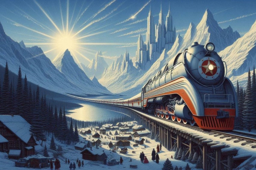 Празднование 20-летия с момента запуска корпоративного поезда 