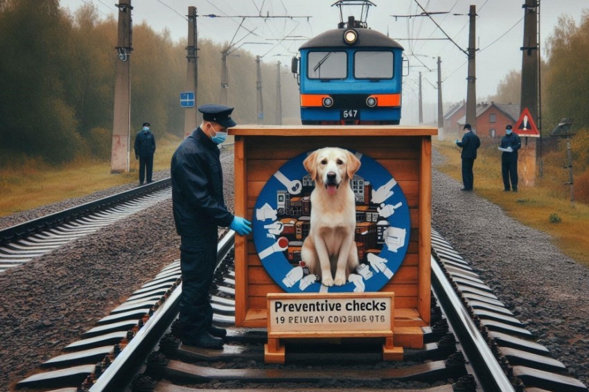 Профилактические проверки проводятся на 27 железнодорожных переходах в Калининградской области.