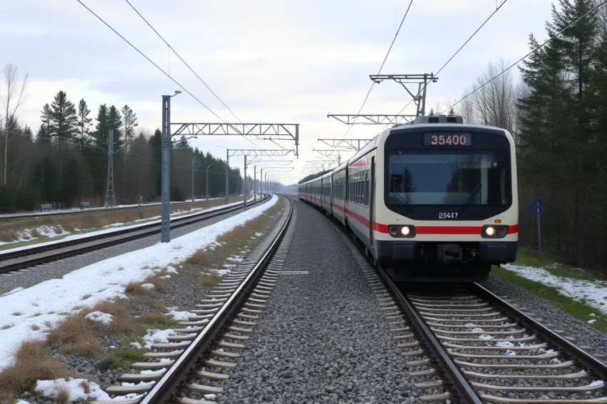 Путь пригородного электропоезда Варя - Починки теперь продолжается до Правдинска.
