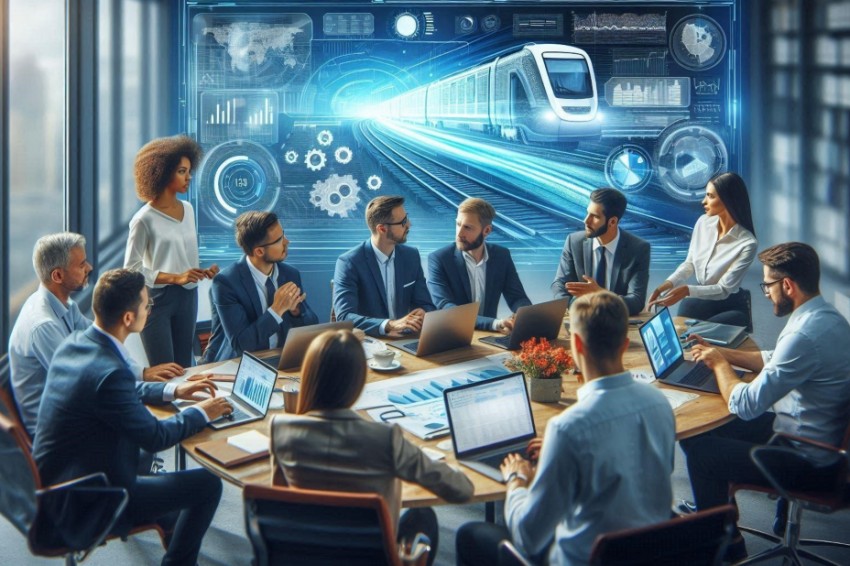 РЖД и СКБ Контур совместно работают над цифровизацией железнодорожной отрасли.