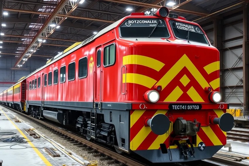 РЖД осуществили перевозку уникального крупногабаритного груза для Партизанской ГРЭС.