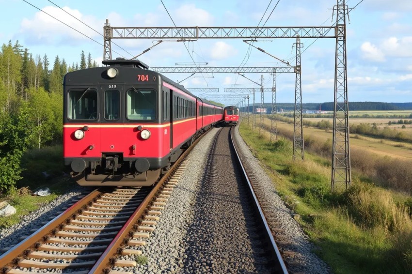 С 18 августа 2025 года будет установлено железнодорожное соединение между Азовом и западной территорией Ростова-на-Дону.