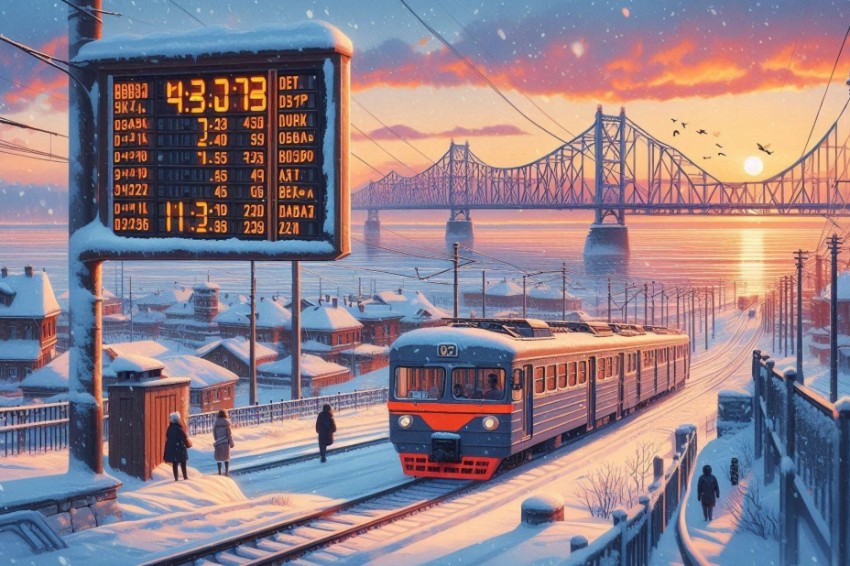 С 27 июня на Красноярском железнодорожном направлении произойдут изменения в графике движения пригородного поезда под названием «Боготольский экспресс».