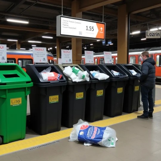 С использованием терминалов на станциях Красноярской железнодорожной сети с начала года было утилизировано около 1,5 тонны пластиковых отходов.