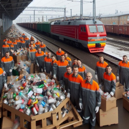 С момента начала текущего года, сотрудники станций железнодорожного транспорта в Кемеровском регионе отправили на переработку 3,2 тонны отходов.
