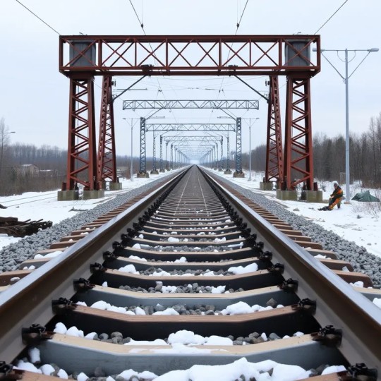 С момента начала ремонтных работ на Восточно-Сибирской железнодорожной линии было восстановлено более 140 км железнодорожных путей.