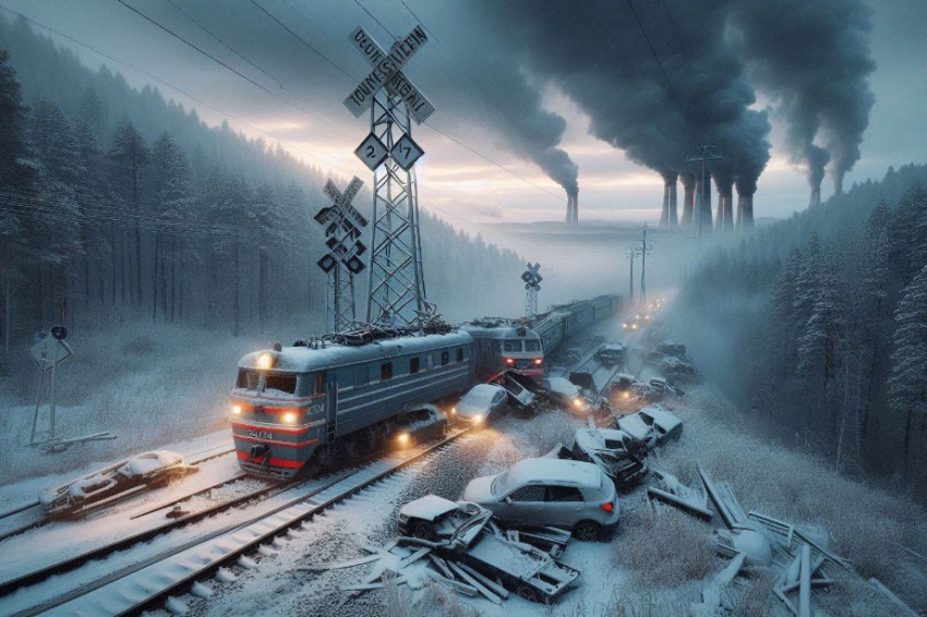 С момента начала года на перекрестке железной дороги Южно-Уральской ветки было зарегистрировано два аварийных инцидента.