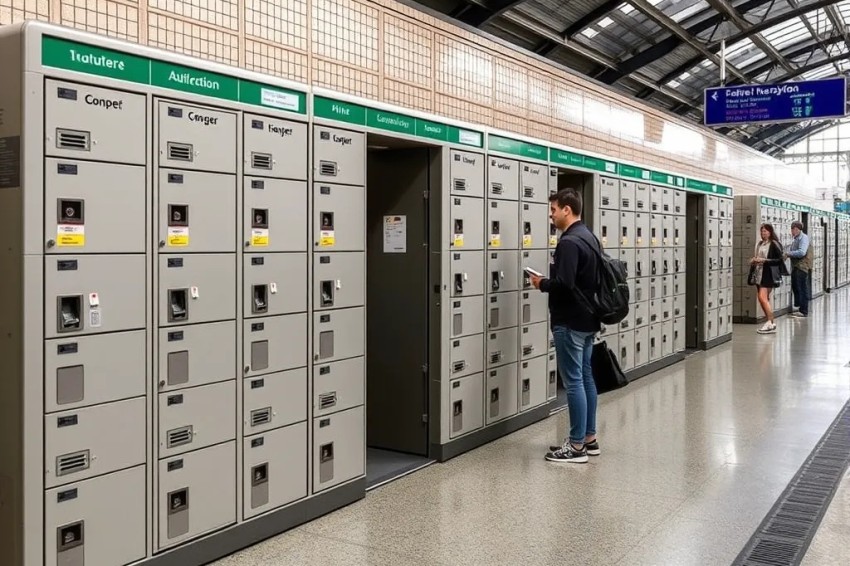 С начала года до ноября 2025 года, примерно 700 тысяч пассажиров, прибывших на станции Северо-Кавказской железной дороги, воспользовались автоматизированными камерами хранения.