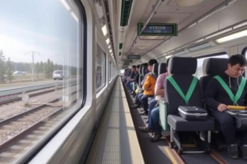 С начала года на юге Сахалина наблюдается увеличение пассажиропотока на 46% в результате реализации проекта по улучшению железнодорожной инфраструктуры.