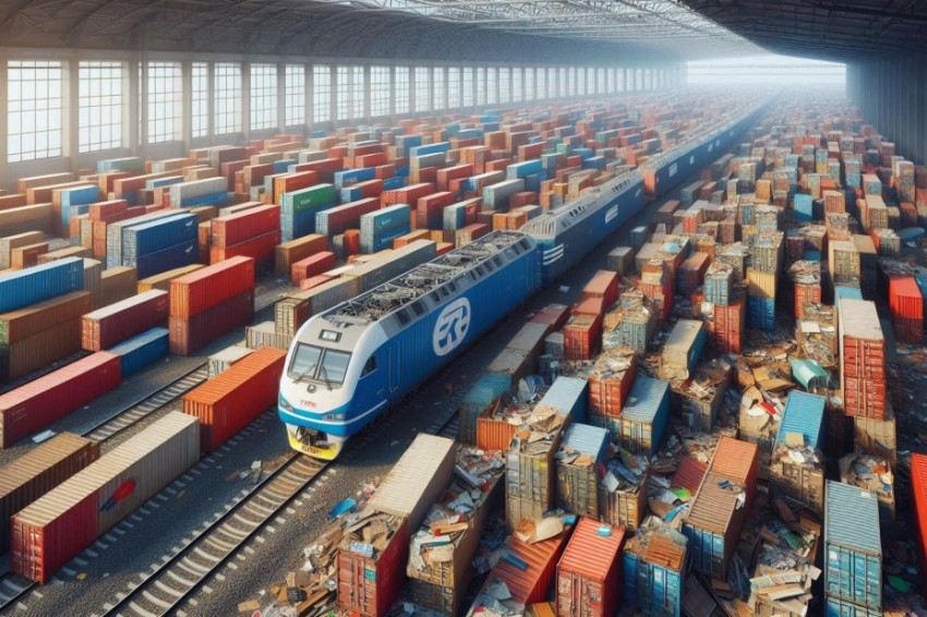 :: С начала года до марта 2025 года станции Забайкальской железнодорожной сети приняли около 11,6 тыс. единиц отработанной упаковки.