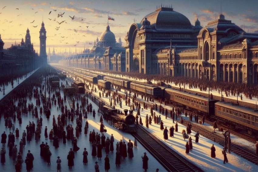 С начала года до апреля 2025 года с больших станций Горьковской железнодорожной линии было отправлено около 12 млн пассажиров.