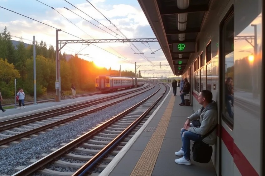 С начала текущего года (январь - июль) с больших станций Северо-Кавказской железной дороги в субурбанном и дальнем трафике было перевезено 24,6 миллиона пассажиров.