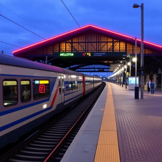 С января по июль текущего года с железнодорожных станций и вокзалов Калининграда было отправлено 5 миллионов 76 тысяч пассажиров.