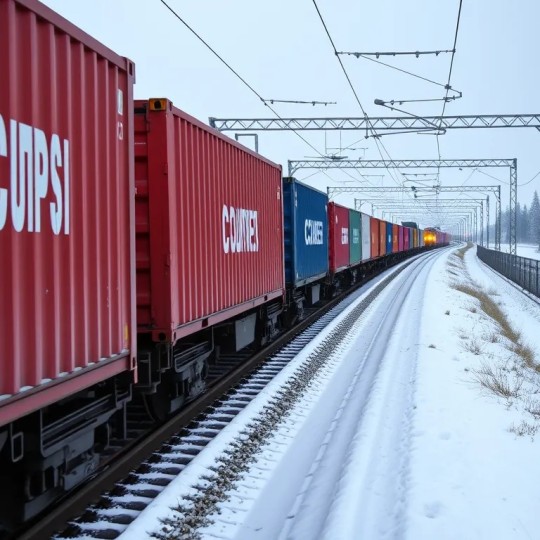 С января по август 2025 года на Красноярской железнодорожной линии наблюдался рост перевозок контейнеров на 11,7%