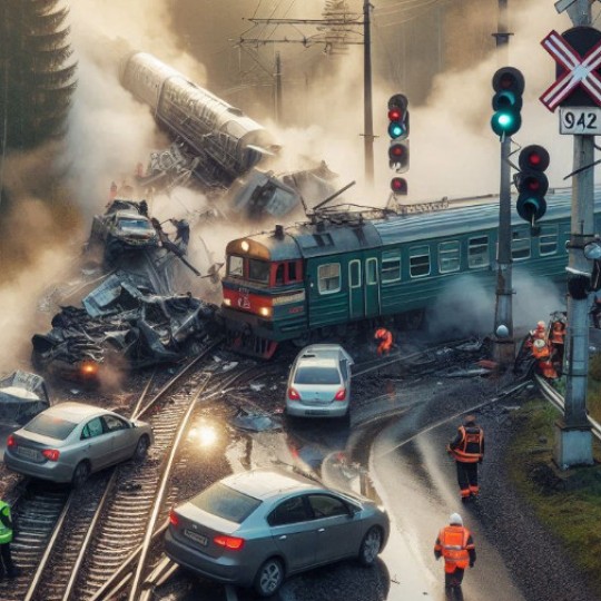 С января по март текущего года на переездах Куйбышевской железной дороги число аварий уменьшилось в 5 раз.