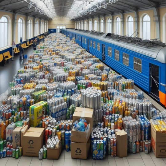 С января по май 2025 года с вокзалов Московской железной дороги было направлено на переработку около 450 тыс. единиц алюминиевой и пластмассовой упаковки.