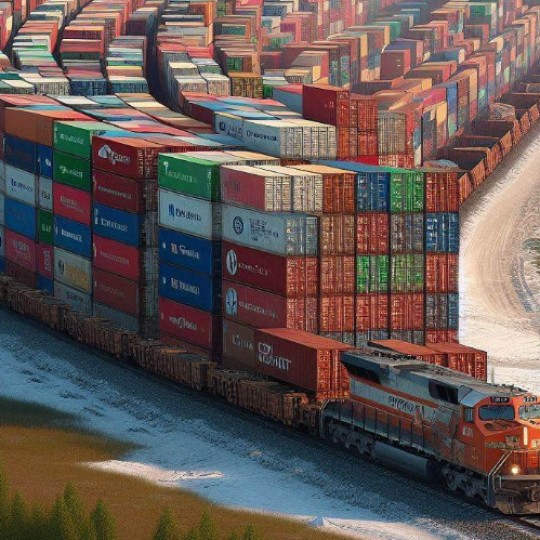 С января по март 2025 года на Куйбышевской железнодорожной линии было перевезено свыше 14,7 миллионов тонн груза.