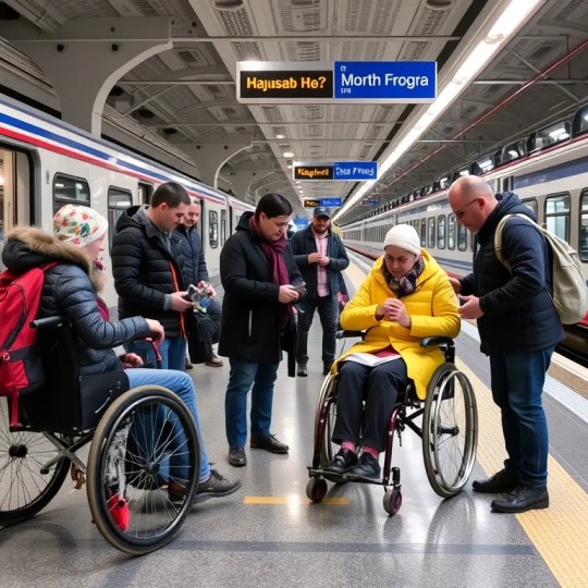 С января по июль текущего года примерно 50 тыс. пассажиров с ограниченными возможностями получили специализированную поддержку на станциях Северо-Кавказской железной дороги.