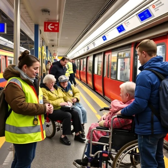 С января по июль 2025 года около 16,5 тыс. пассажиров с ограниченными возможностями получили специализированную поддержку на станциях Горьковской железнодорожной линии.