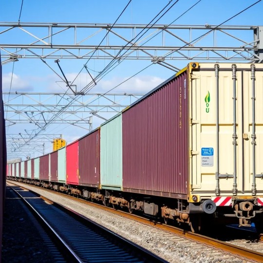 С января по июль 2025 года на Свердловской железнодорожной линии наблюдался рост перевозок контейнеров на 13,3%