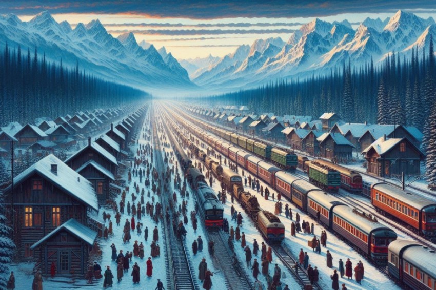 С января по апрель 2025 года с платформ Восточно-Сибирской железнодорожной линии было отправлено 3,5 миллиона пассажиров.