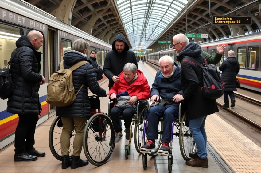 С января по октябрь 2025 года, более 18 тысяч пассажиров с ограниченными возможностями получили сопровождение на станциях Свердловской железнодорожной линии.