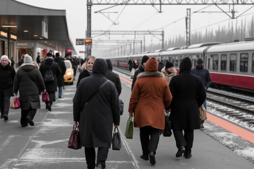 С января по июль текущего года с платформ Восточно-Сибирской железнодорожной магистрали было отправлено 7 миллионов пассажиров.