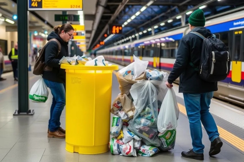 С января по июль 2025 года на станциях Горьковского направления было собрано около 8 тонн отработанной упаковки.