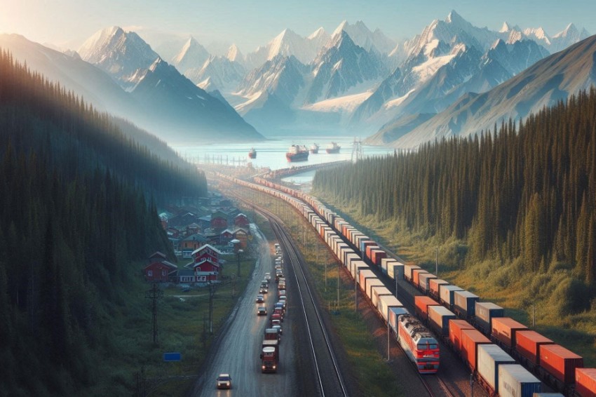 С января по апрель 2025 года на Красноярской железнодорожной линии наблюдался рост перевозок контейнеров на 13,9%