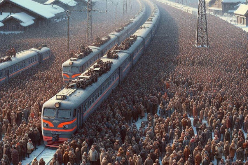 С января по март 2025 года с железнодорожных станций и вокзалов Красноярска было отправлено более 1,5 миллиона пассажиров.