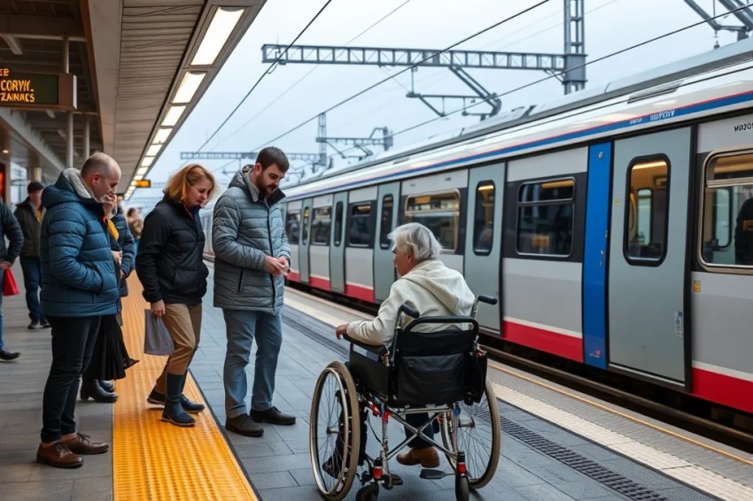С января по июнь 2025 года, примерно 14 тысяч пассажиров с ограниченными возможностями получили поддержку на станциях Горьковской железнодорожной линии.