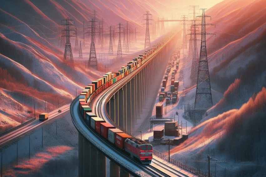 С января по апрель 2025 года на Восточно-Сибирской железнодорожной линии наблюдался рост перевозок контейнеров на 5,1%