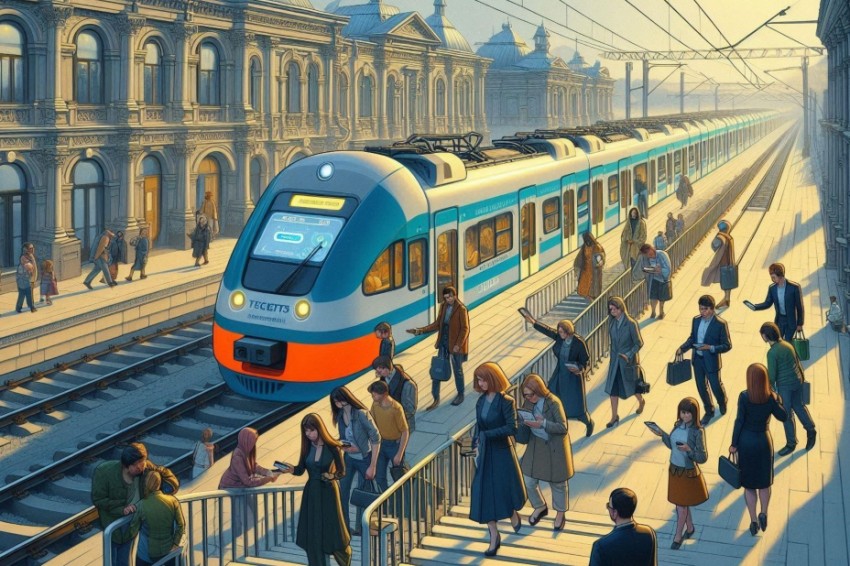 С января по май текущего года в Республике Башкортостан наблюдался рост продаж электронных билетов на пригородные поезда на 21%.